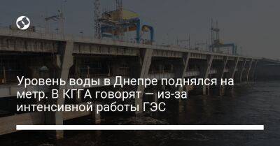 Роман Ткачук - Уровень воды в Днепре поднялся на метр. В КГГА говорят — из-за интенсивной работы ГЭС - liga.net - Украина