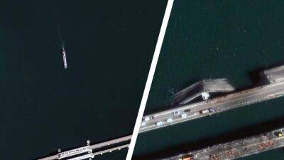Что происходит на Крымском мосту: в Maxar показали новые спутниковые фото - 24tv.ua - США