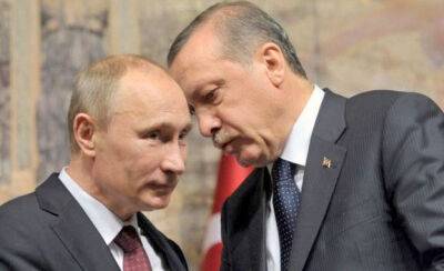 Владимир Путин - Дмитрий Песков - Тайип Эрдоган - Путин предложил Эрдогану создать газовый хаб в Турции - obzor.lt - Москва - Россия - Украина - Турция - Астана