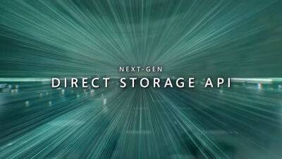 Microsoft готовит DirectStorage 1.1 – ожидается распаковка ресурсов непосредственно видеокартой - itc.ua - Украина - Microsoft