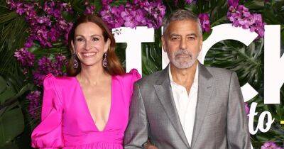 Джулия Робертс - Джордж Клуни - Джулия Робертс в ярко-розовом платье появилась в компании Джорджа Клуни (фото) - focus.ua - Украина - Лос-Анджелес