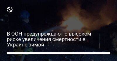 Дениз Браун - В ООН предупреждают о высоком риске увеличения смертности в Украине зимой - liga.net - Украина