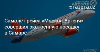 Самолёт рейса «Москва-Ургенч» совершил экстренную посадку в Самаре - gazeta.uz - Москва - Узбекистан - Самара