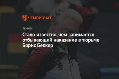 Борис Беккер - Стало известно, чем занимается отбывающий наказание в тюрьме Борис Беккер - championat.com - Англия