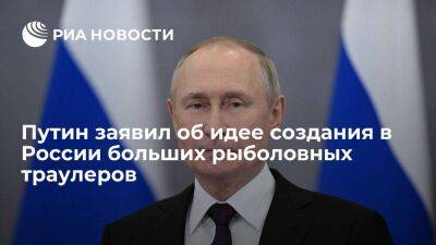 Владимир Путин - Путин: в России обсуждают создание рыболовных траулеров, на которых перерабатывают улов - smartmoney.one - Россия - Гвинея Бисау