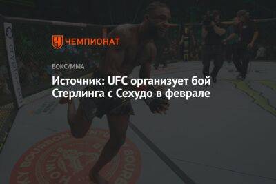 Генри Сехудо - Доминик Круз - Ариэль Хельвани - Источник: UFC организует бой Стерлинга с Сехудо в феврале - championat.com - Австралия