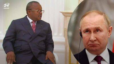 Забыл выпить таблетки: Путин запутался в цифрах и наговорил глупостей президенту Гвинеи-Бисау - 24tv.ua - Россия - Португалия - Гвинея - Гвинея Бисау