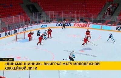 «Динамо-Шинник» одержал победу на выездном матче Молодежной хоккейной лиги - ont.by - Белоруссия