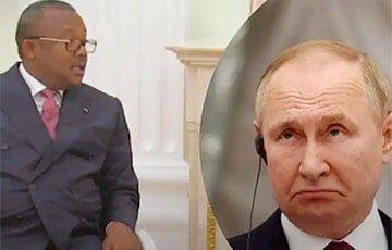 Путин запутался в цифрах и наговорил глупостей президенту Гвинеи-Бисау - charter97.org - Россия - Белоруссия - Португалия - Гвинея - Гвинея Бисау