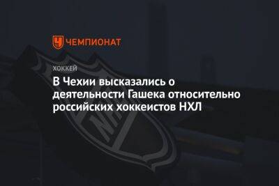 Александр Овечкин - Доминик Гашек - В Чехии высказались о деятельности Гашека относительно российских хоккеистов НХЛ - championat.com - Россия - Украина - Чехия - Сан-Хосе - Прага