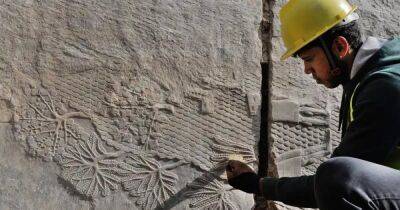 Разрушили террористы. Во время реставрации в Ираке обнаружили наскальные изображения возрастом 2700 лет - focus.ua - США - Сирия - Украина - Ирак - Швеция - Мосул