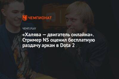 «Халява — двигатель онлайна». Стример NS оценил бесплатную раздачу аркан в Dota 2 - championat.com