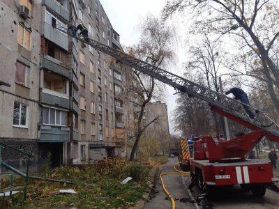 На Салтовке девятерых жителей спасли из горящей девятиэтажки (фото) - objectiv.tv - Харьков