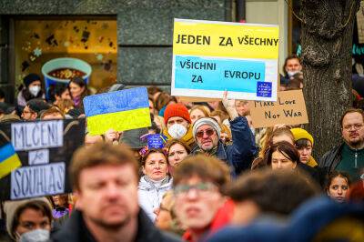 В воскресенье в Праге пройдет митинг «за Украину» и «против страха» - vinegret.cz - Украина - Чехия - Прага