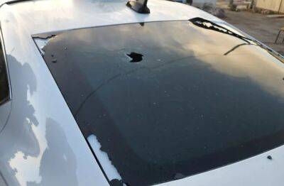 Теракт в Самарии, обстреляно школьное такси. Водитель ранен - nashe.orbita.co.il