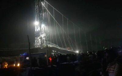 Нарендры Моди - В Индии обрушился мост. Не менее 60 погибших - korrespondent.net - Южная Корея - Украина - Индия - Сеул - India - штат Гуджарат