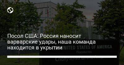 Бриджит Бринк - Посол США: Россия наносит варварские удары, наша команда находится в укрытии - liga.net - Россия - США - Украина - Киев - Twitter