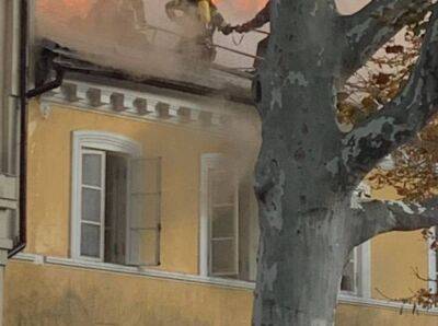 Пожар в центре Одессы: горит ресторан «Никос» | Новости Одессы - odessa-life.od.ua - Украина - Одесса