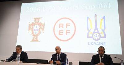 Андрей Павелко - Луис Рубиалес - Украина подала заявку на проведение Чемпионата мира по футболу-2030 - dsnews.ua - Украина - Испания - Португалия