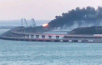Это была не фура: появилась новая версия взрыва на Крымском мосту - charter97.org - Россия - Украина - Белоруссия
