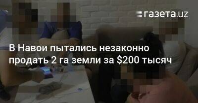 В Навои пытались незаконно продать 2 га земли за $200 тысяч - gazeta.uz - Узбекистан