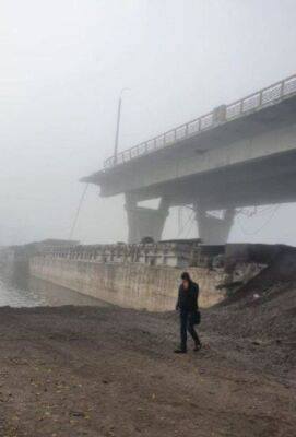 Не выдержал напряжения: Антоновский мост окончательно обрушился - 24tv.ua - Херсон
