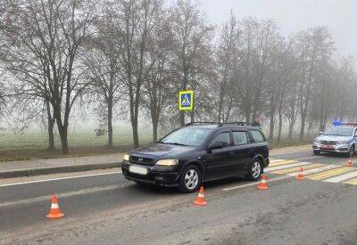 ДТП В Лиде: "Опель" сбил пешехода на пешеходном переходе - grodnonews.by - Белоруссия