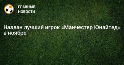 Давид Де-Хеа - Назван лучший игрок «Манчестер Юнайтед» в ноябре - bombardir.ru