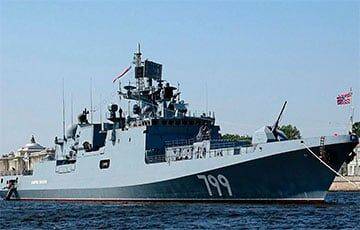 У российского фрегата «Адмирал Макаров» сильно поврежден правый борт - charter97.org - Россия - Украина - Англия - Белоруссия - Twitter