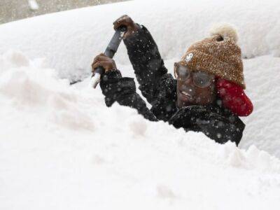 На запад штата Нью-Йорк обрушился мощный снежный шторм, есть погибшие - unn.com.ua - Украина - Киев - шт. Нью-Йорк