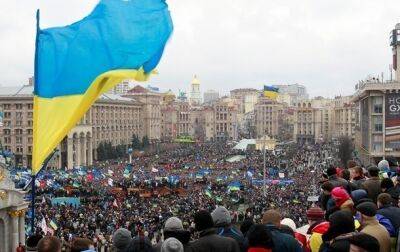 Владимир Зеленский - Зеленский поздравил украинцев с Днем достоинства - korrespondent.net - Украина - Киев