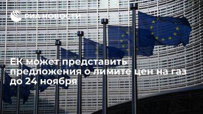 В Совете ЕС заявили, что ЕК может представить предложения о лимите цен на газ до 24 ноября - smartmoney.one