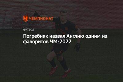 Павел Погребняк - Погребняк назвал Англию одним из фаворитов ЧМ-2022 - championat.com - США - Англия - Иран - Катар