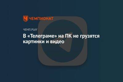Павел Дуров - В «Телеграме» на ПК не грузятся картинки и видео - championat.com