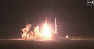 Запуск огромной ракеты NASA привел к повреждению стартовой площадки (видео) - focus.ua - Украина