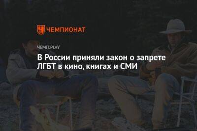 Вячеслав Володин - В России приняли закон о запрете ЛГБТ в кино, книгах и СМИ - championat.com - Россия