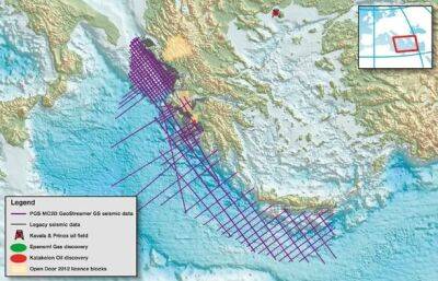 Греция расширит территорию обнаружения запасов углеводородов - unn.com.ua - США - Украина - Киев - Греция