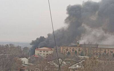 У Донецьку спалахнула пожежа в районі нафтобази (відео) - rbc.ua - Украина - Україна - місто Донецьк