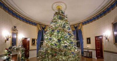 Джилл Байден - Джилл Байден показала, как украсила Белый дом к Рождеству - focus.ua - США - Украина