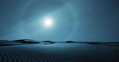 Странное кольцо света вокруг Луны: что такое лунное гало - focus.ua - Украина