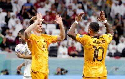 Збірна Нідерландів виграла групу ЧС-2022 завдяки перемозі над Катаром - rbc.ua - Україна - Катар - Голландія