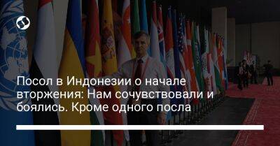 Посол в Индонезии о начале вторжения: Нам сочувствовали и боялись. Кроме одного посла - liga.net - Москва - Россия - Украина - Хорватия - Индонезия