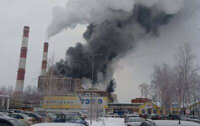 У російській Пермі спалахнула найбільша ТЕЦ (фото) - rbc.ua - Україна - Росія