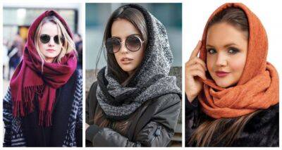 Модные тренды: Как носить шарф вместо шапки? - cxid.info