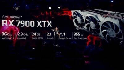 AMD анонсировала видеокарты Radeon RX 7900 XTX за $999 и Radeon RX 7900 XT за $899 – в 1,5-1,7 раза быстрее RX 6950XT в играх 4K - itc.ua - Украина