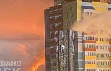 На окраине российского Брянска вспыхнул масштабный пожар - charter97.org - Россия - Белоруссия - Брянск