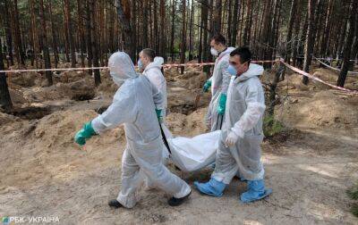 У звільненому Високопіллі ексгумували тіла трьох цивільних осіб (фото) - rbc.ua - Україна - Росія