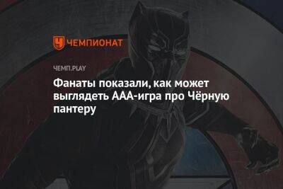 Фанаты показали, как может выглядеть AAA-игра про Чёрную пантеру - championat.com - Россия