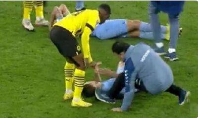 Джованни Рейн - Зарядил ногой в голову, сбил с ног: врачи едва не искалечили игроков Бундеслиги – видео - 24tv.ua - Германия