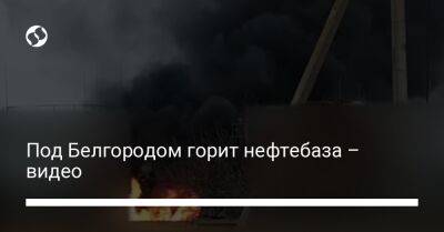 Вячеслав Гладков - Под Белгородом горит нефтебаза – видео - liga.net - Украина - Белгородская обл. - Белгород - Russia